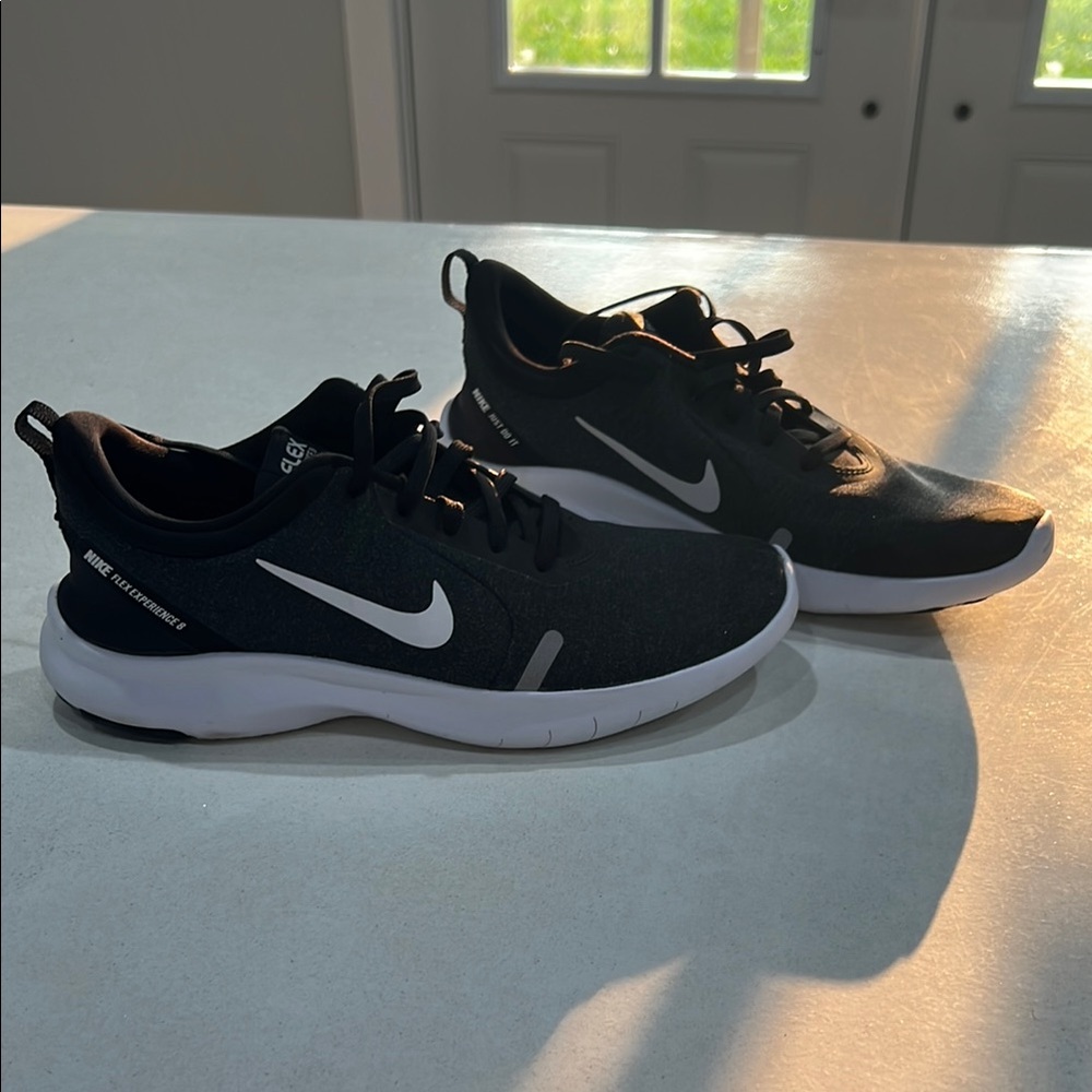 Nike Black and White Athletic Shoes